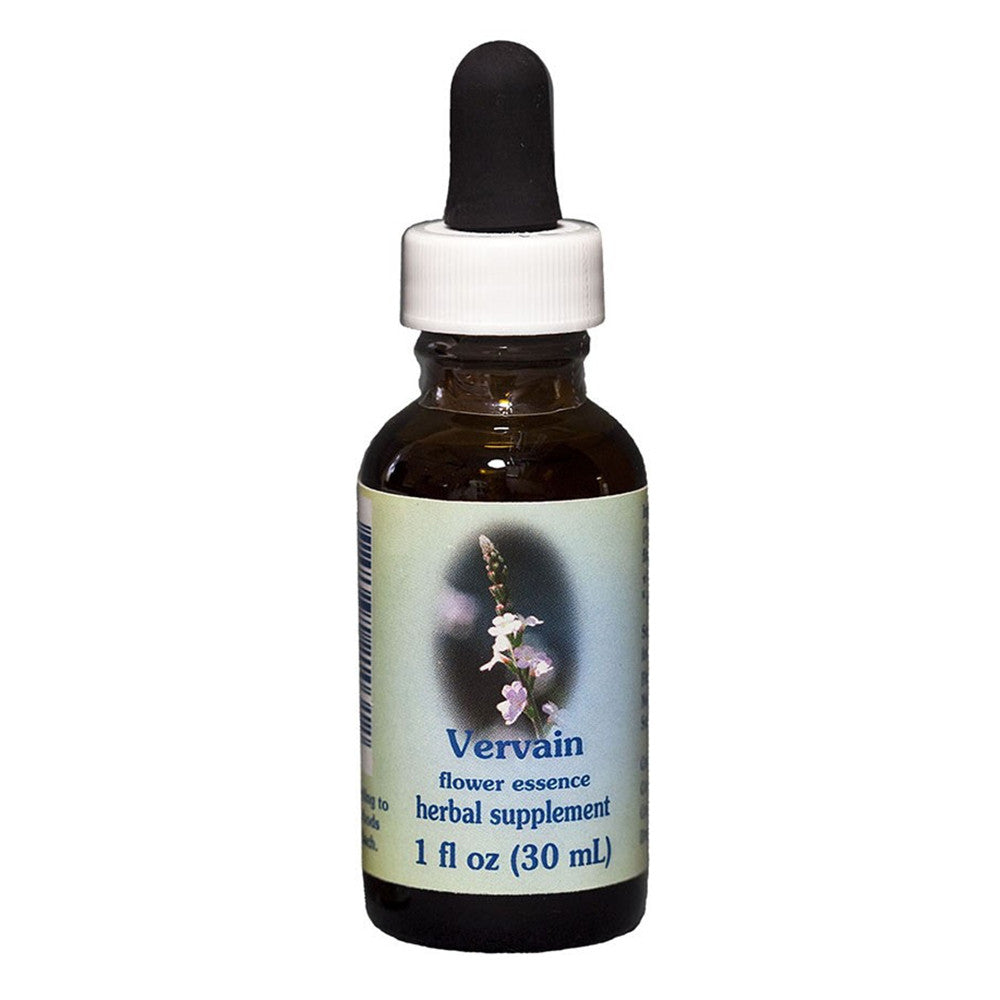 Flower Essence Vervain Herbal Supplement Dropper, 1 Oz